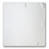 BRIGHT WHITE SILK ASCOT – PREMIUM COLLECTION